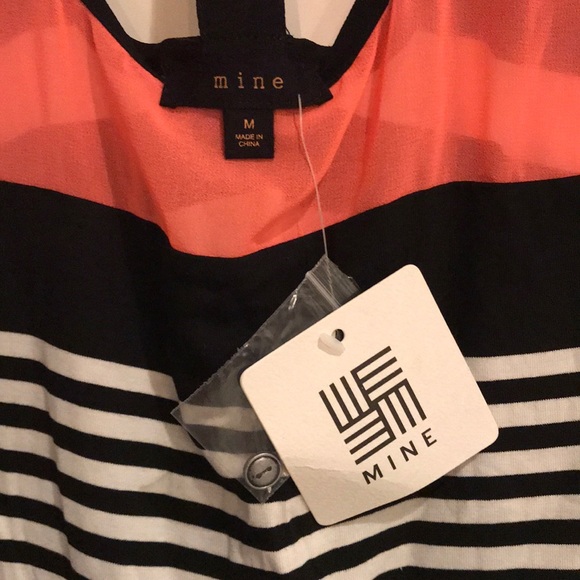 NWT. Mine striped top - Picture 3 of 5